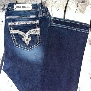 Deals for Rock Revival Jeans Plus Size 